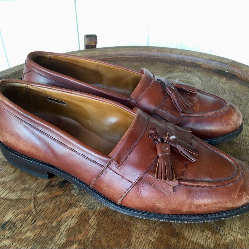 Allen Edmonds Newport tassel loafers 11.5 D